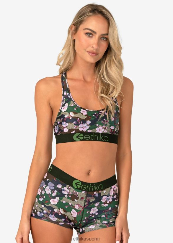 vaatetus Ethika urheiluliivit persikankukka naiset Z448DV1178