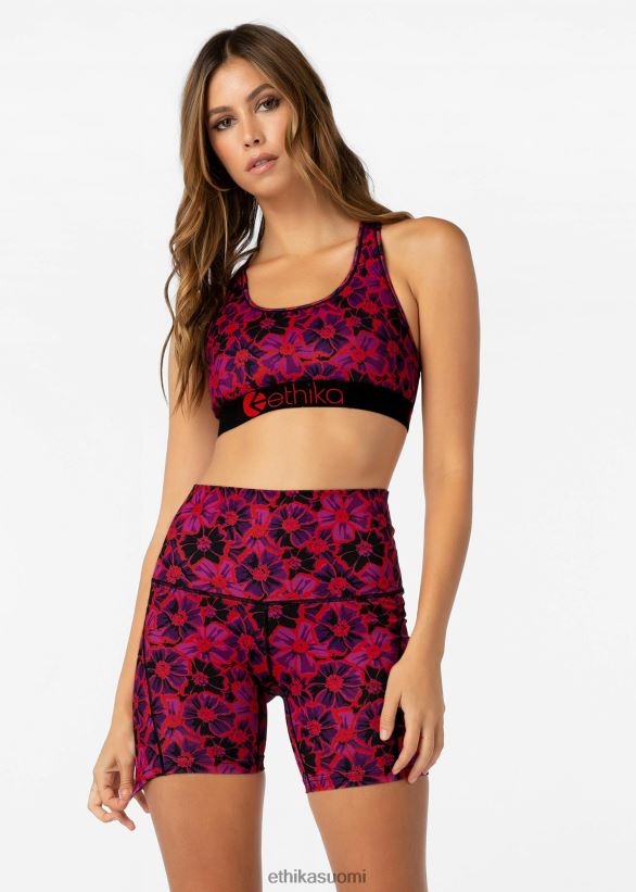 vaatetus Ethika urheiluliivit powerflux - neon kukka naiset Z448DV1312