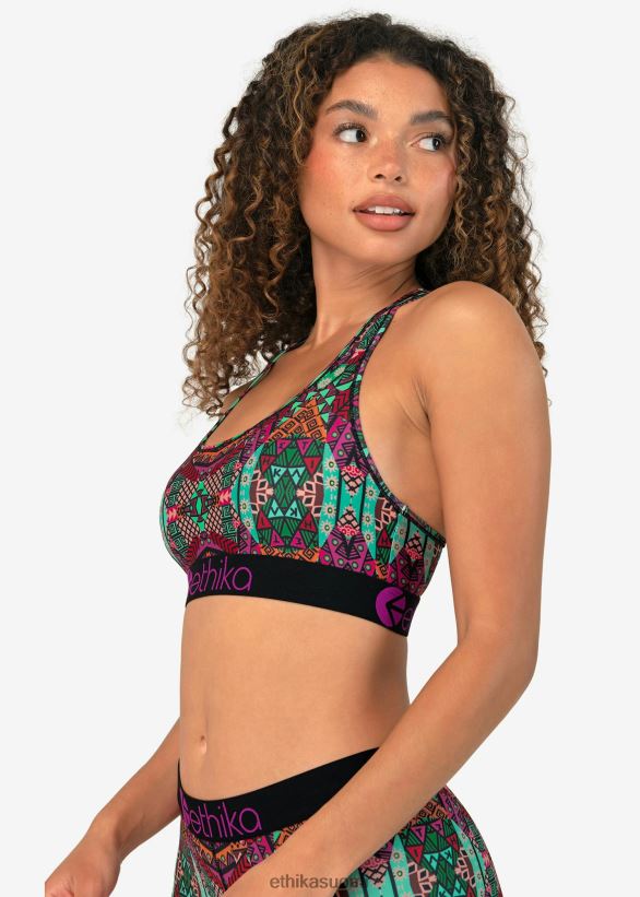 vaatetus Ethika urheiluliivit retro heimo naiset Z448DV1126