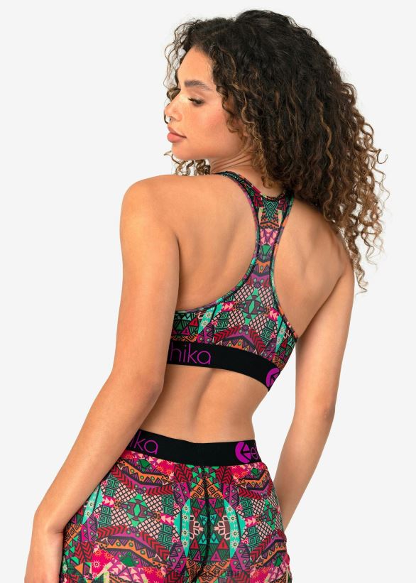 vaatetus Ethika urheiluliivit retro heimo naiset Z448DV1126