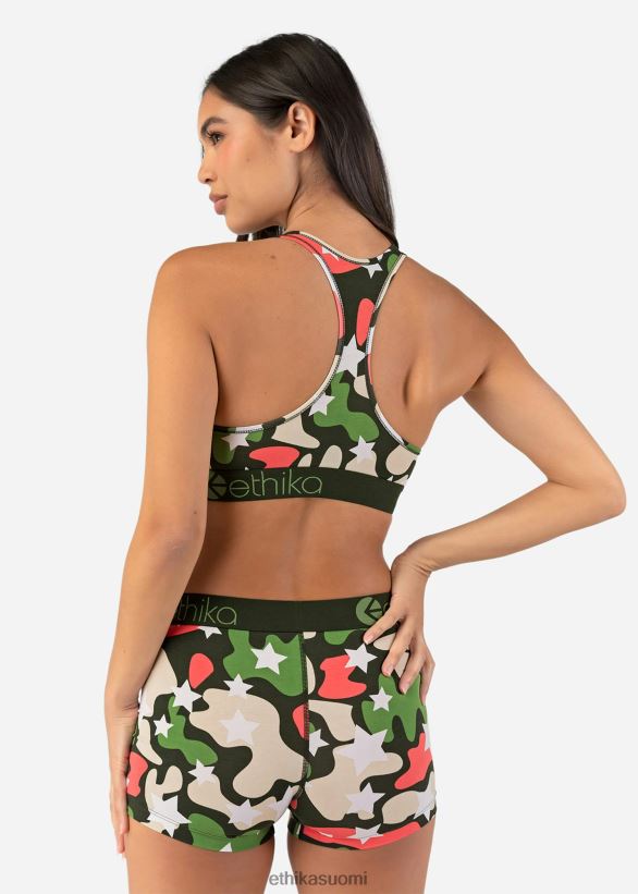 vaatetus Ethika urheiluliivit star camo naiset Z448DV1203