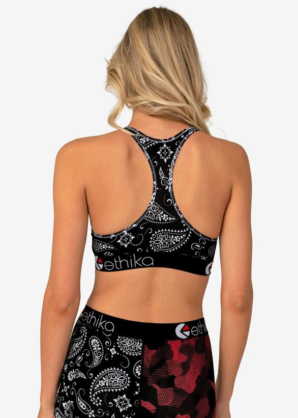 vaatetus Ethika urheilurintaliivit paisley mesh naiset Z448DV1141