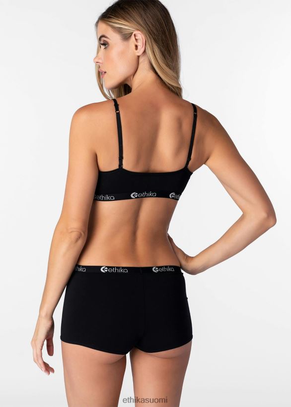 vaatetus Ethika neulepusero modaalit - keskiyön mustat naiset Z448DV1252