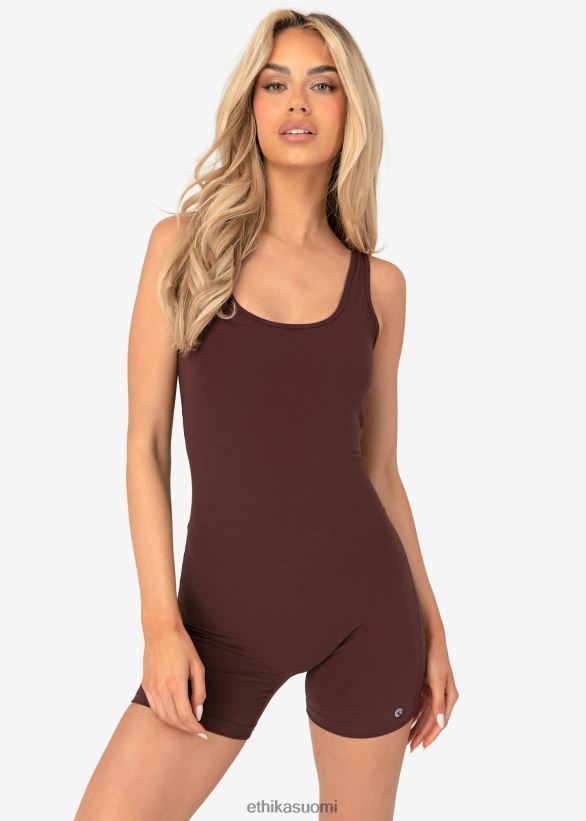 vaatetus Ethika bikershort romper - suklaa naiset Z448DV1384