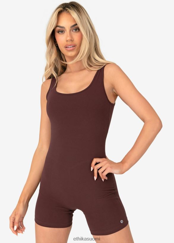 vaatetus Ethika bikershort romper - suklaa naiset Z448DV1384