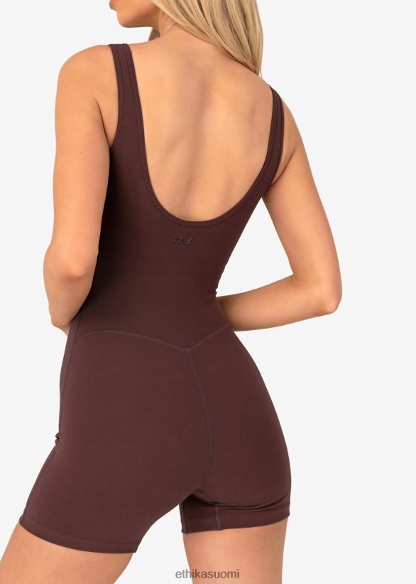 vaatetus Ethika bikershort romper - suklaa naiset Z448DV1384