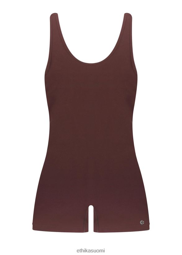 vaatetus Ethika bikershort romper - suklaa naiset Z448DV1384