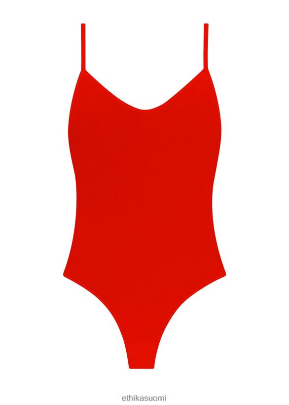 vaatetus Ethika bodysuits modaali - punainen naiset Z448DV1377