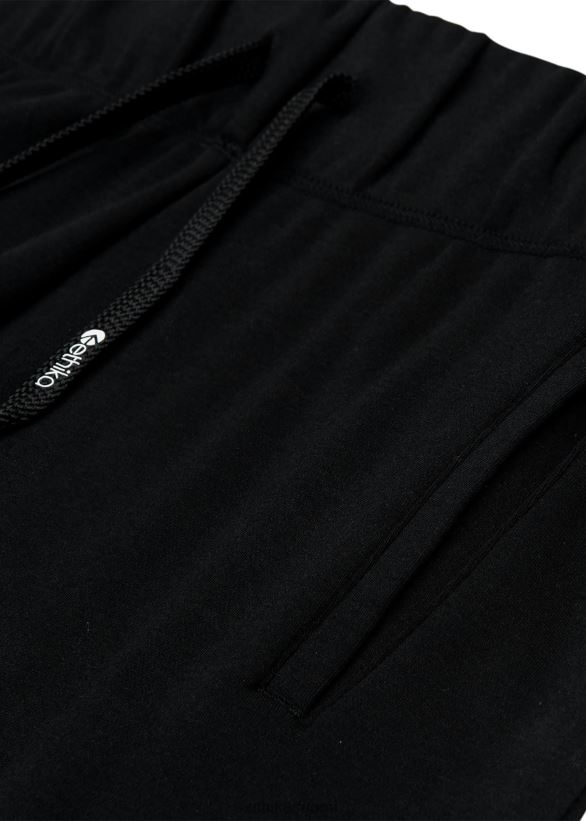 vaatetus Ethika collegehousut mustat - pitkät naiset Z448DV1436