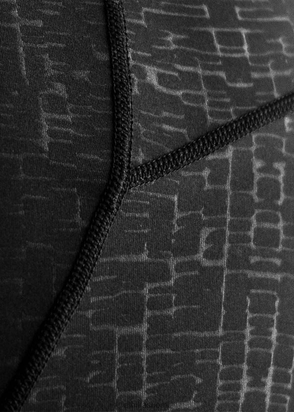 vaatetus Ethika täyspitkä tiukka kohokuvioitu ristikko suorituskyky - musta naiset Z448DV1438