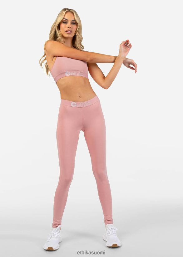 vaatetus Ethika täyspitkä tiukka pakkassuorituskyky - pölyinen ruusu naiset Z448DV1476