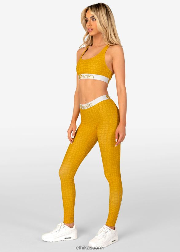 vaatetus Ethika täyspitkä tiukka subzero suorituskyky - amber croc naiset Z448DV1466