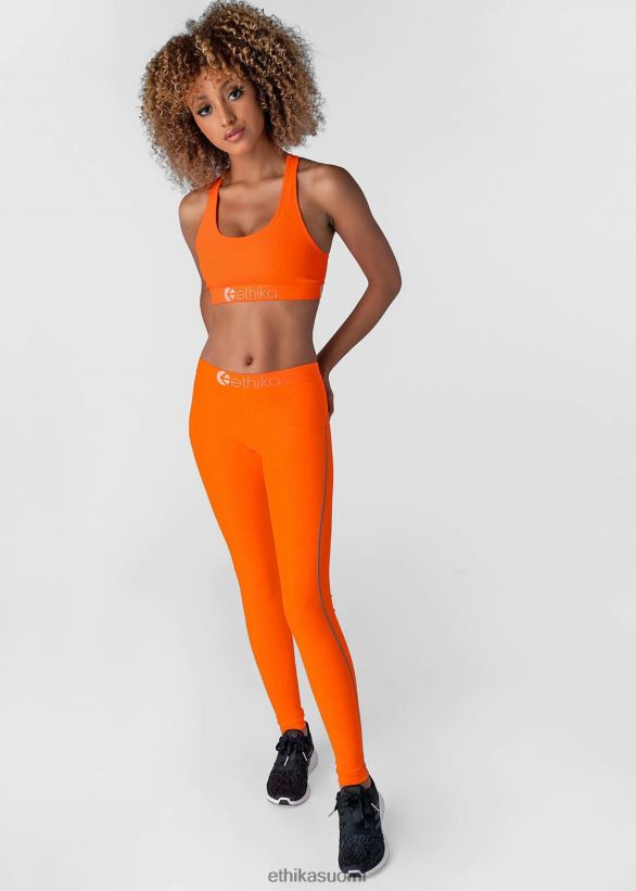 vaatetus Ethika täyspitkä tiukka subzero suorituskyky - neonoranssi naiset Z448DV1475