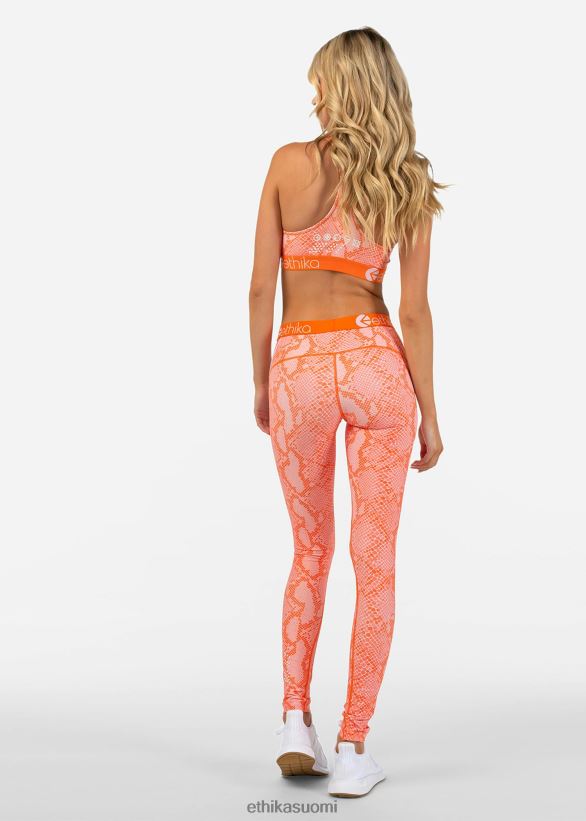 vaatetus Ethika täyspitkä tiukka subzero suorituskyky - oranssi käärme naiset Z448DV1471