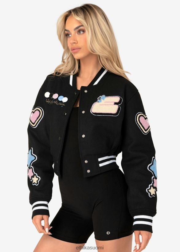 vaatetus Ethika leikattu yliopistotakki - bubble e naiset Z448DV1427