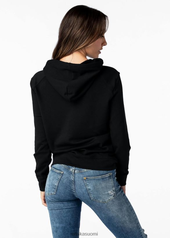 vaatetus Ethika villapaita premium - musta logo naiset Z448DV1425