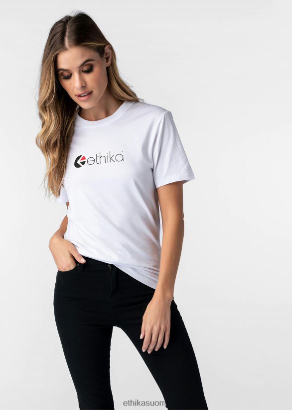 vaatetus Ethika asennettu miehistön modaali T-logo naiset Z448DV1407