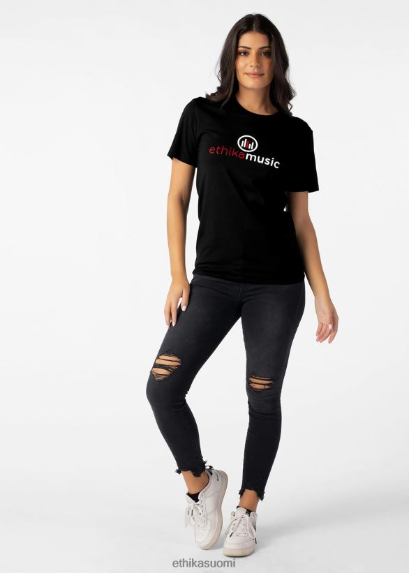 vaatetus Ethika asennettu miehistön modaalinen t-paita - musiikki valkoinen naiset Z448DV1405