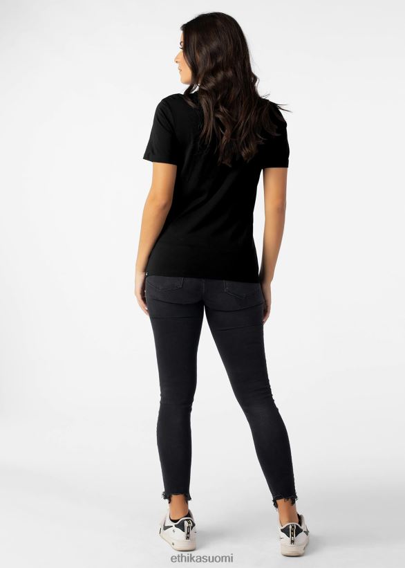 vaatetus Ethika asennettu miehistön modaalinen t-paita - musiikki valkoinen naiset Z448DV1405