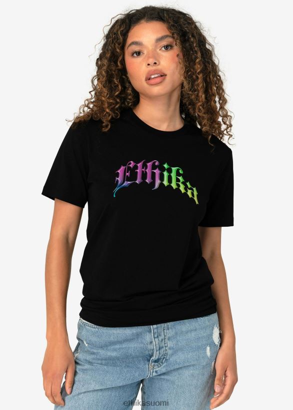 vaatetus Ethika asennettu miehistön modaalinen t-paita - ylikuormitus naiset Z448DV1401