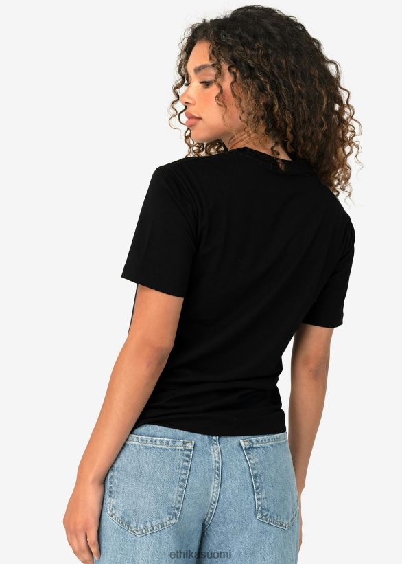 vaatetus Ethika asennettu miehistön modaalinen t-paita - ylikuormitus naiset Z448DV1401