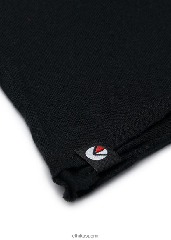 vaatetus Ethika distressed painettu t-paita distressed - imperial black naiset Z448DV1400