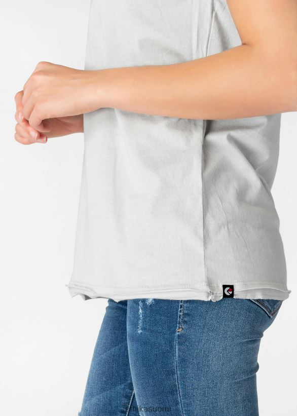 vaatetus Ethika distressed tee - harmaa naiset Z448DV1398