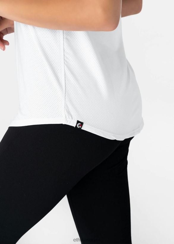 vaatetus Ethika korkea-aukkoinen tanktop mikroverkkosuorituskyky naiset Z448DV1396