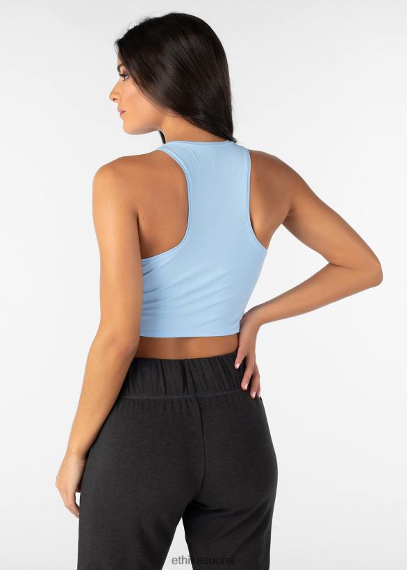 vaatetus Ethika leikattu toppi - sininen kello naiset Z448DV1391