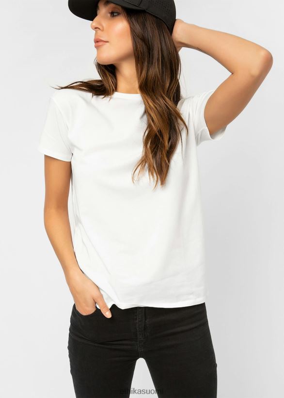 vaatetus Ethika poikaystävä t-paita valkoinen naiset Z448DV1414