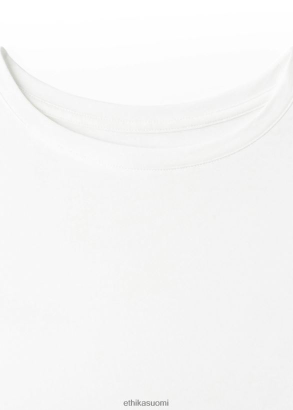 vaatetus Ethika poikaystävä t-paita valkoinen naiset Z448DV1414