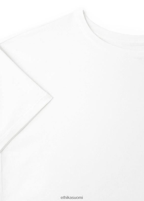 vaatetus Ethika poikaystävä t-paita valkoinen naiset Z448DV1414