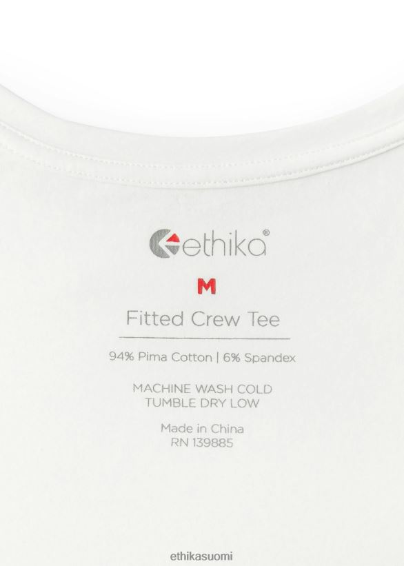 vaatetus Ethika poikaystävä t-paita valkoinen naiset Z448DV1414