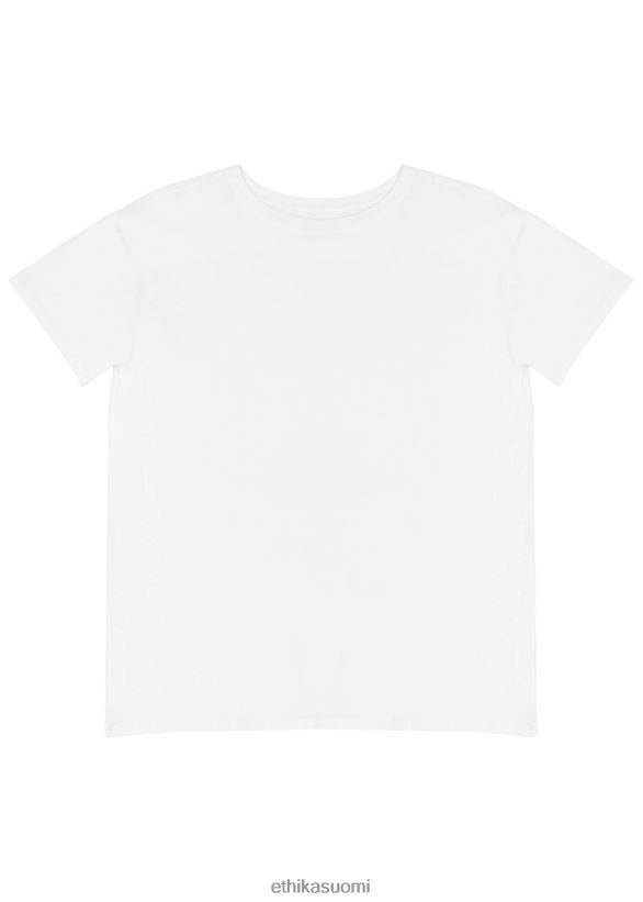 vaatetus Ethika poikaystävä t-paita valkoinen naiset Z448DV1414