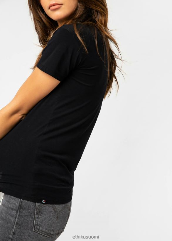 vaatetus Ethika poikaystävä tee musta naiset Z448DV1412