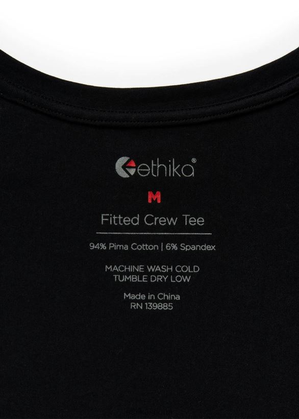 vaatetus Ethika poikaystävä tee musta naiset Z448DV1412