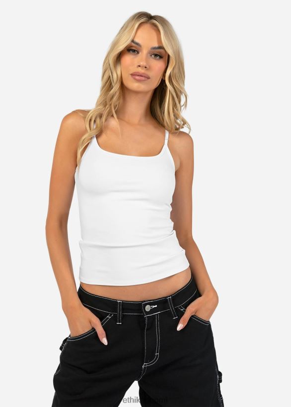 vaatetus Ethika säiliön yläosan muoto - valkoinen naiset Z448DV1418