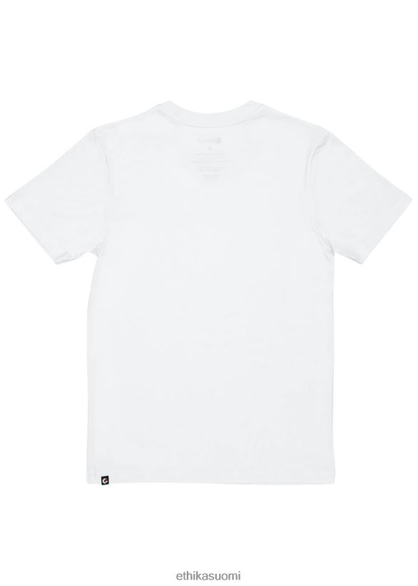 vaatetus Ethika the fitted crew modaalisovitettu t-paita - valkoinen naiset Z448DV1411