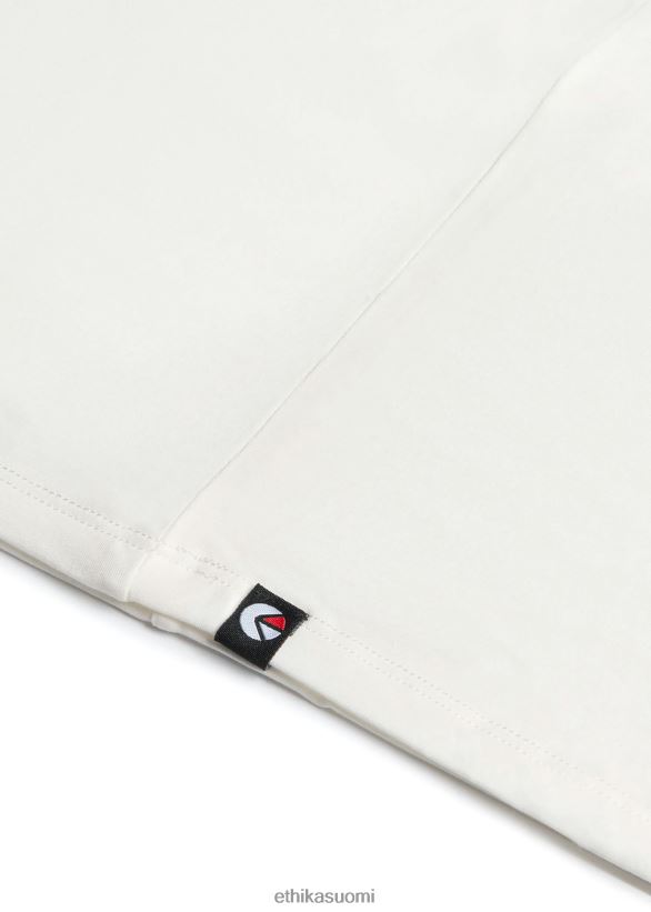 vaatetus Ethika v-aukkoinen t-paita luonnonvalkoinen naiset Z448DV1417