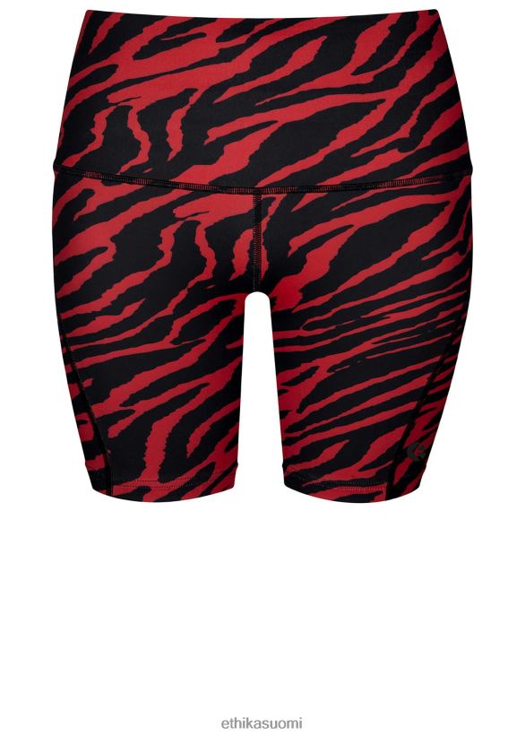 vaatetus Ethika biker lyhyt karmiininpunainen tiikeri - petite naiset Z448DV1504