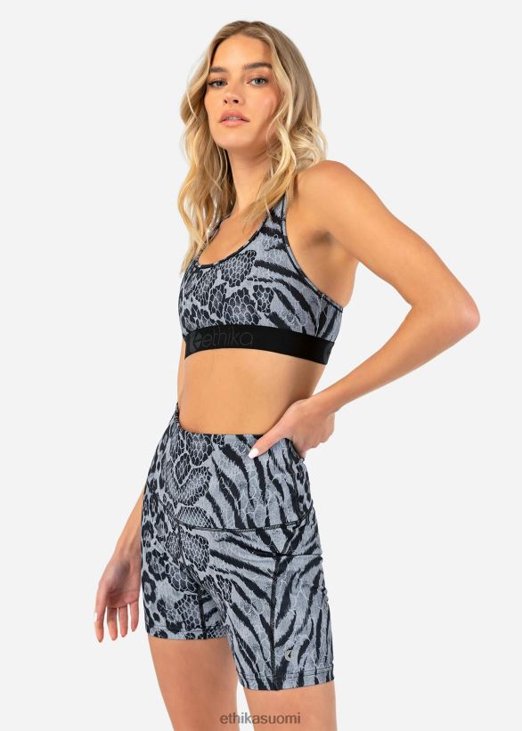 vaatetus Ethika biker lyhyt kromaattinen viidakko - petite naiset Z448DV1506