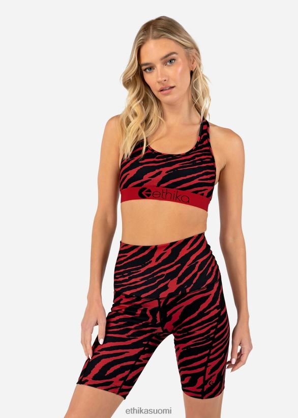 vaatetus Ethika biker short - karmiininpunainen tiikeri naiset Z448DV1505