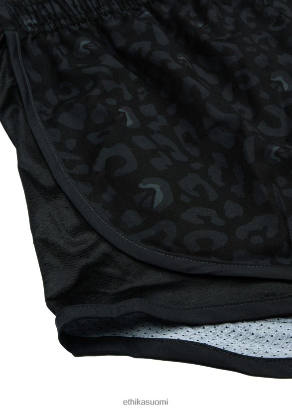vaatetus Ethika lyhyt juoksu - musta leopardi naiset Z448DV1497