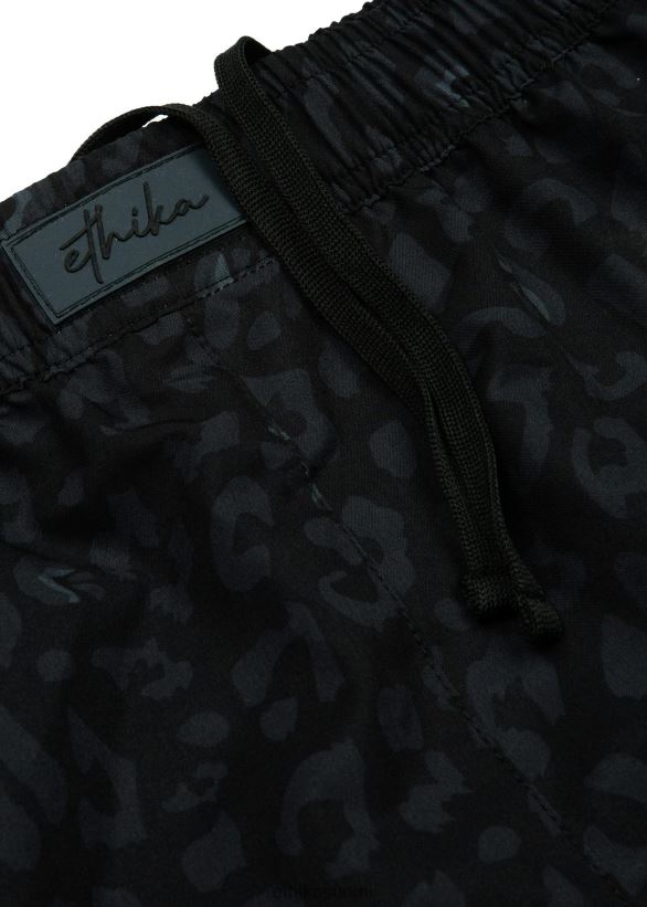 vaatetus Ethika lyhyt juoksu - musta leopardi naiset Z448DV1497