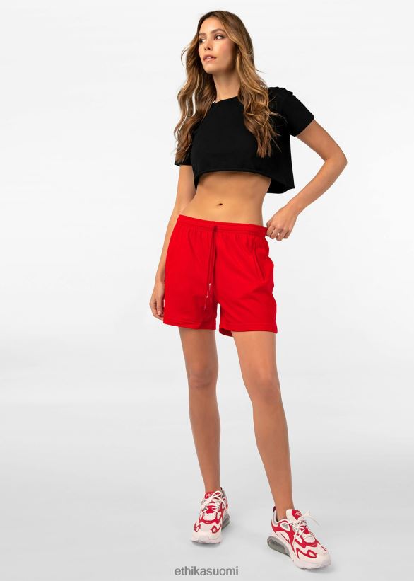 vaatetus Ethika premium collegeshortsi - punainen naiset Z448DV1501
